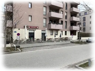 Haltverbotsschilder für einen Umzug in München.